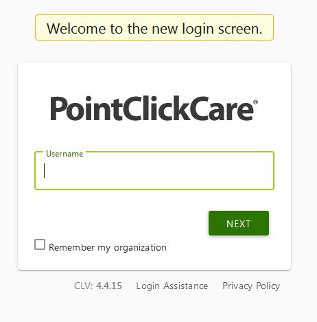 pointclickcare login|More.